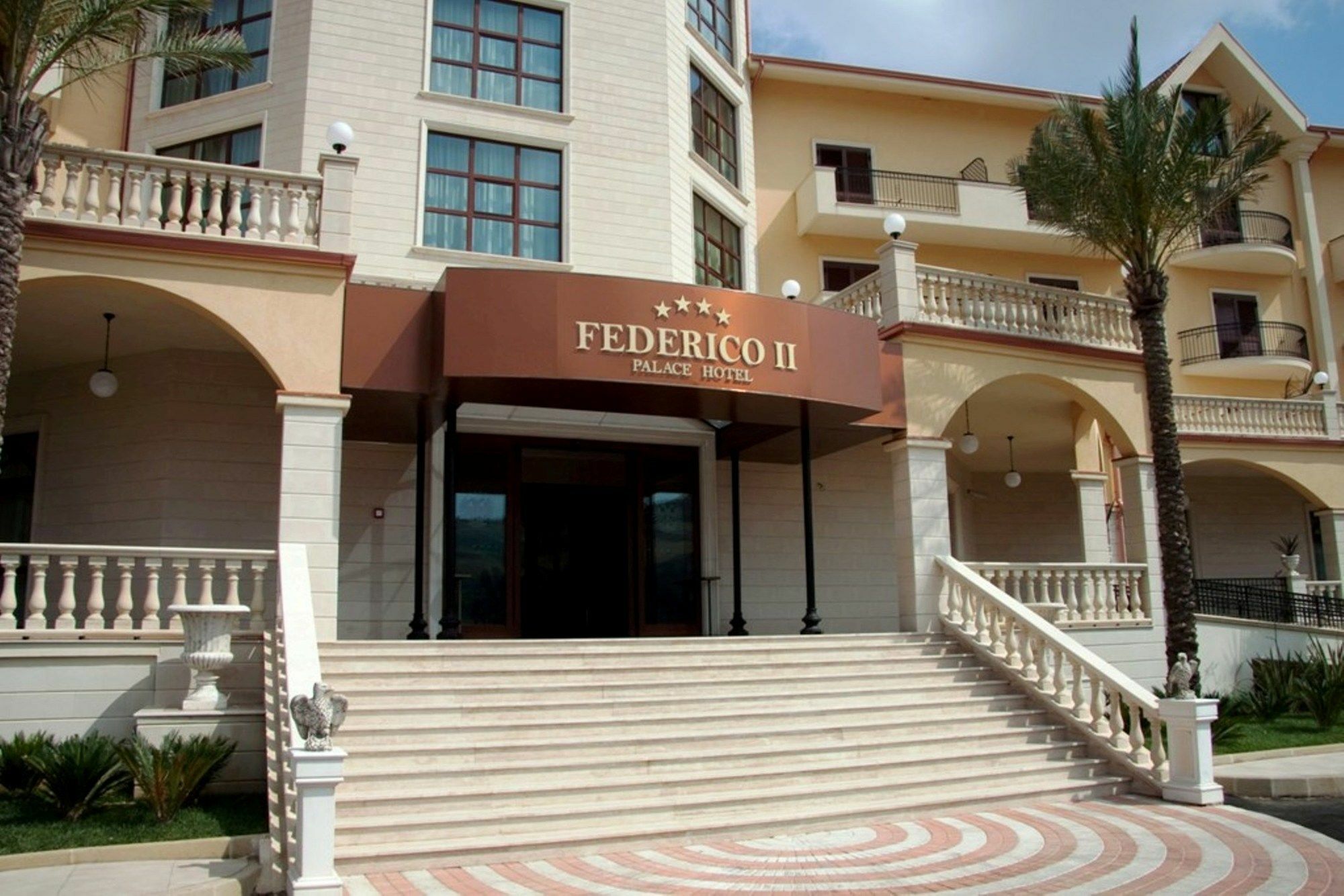 Hotel Federico II エンナ エクステリア 写真